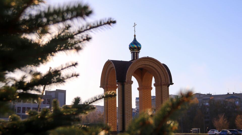    Новая часовня с купелью в Индустриальном районе. Источник: Виталий Барабаш/"Толк"