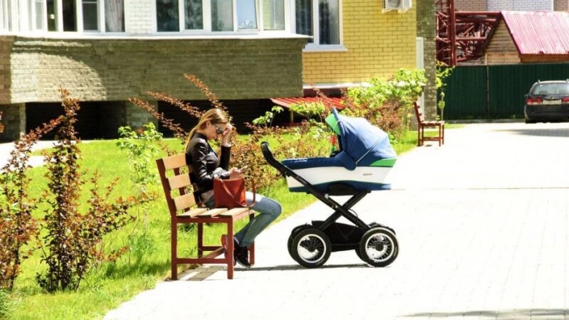     Недвижимость. Мама с коляской. Анна Зайкова.