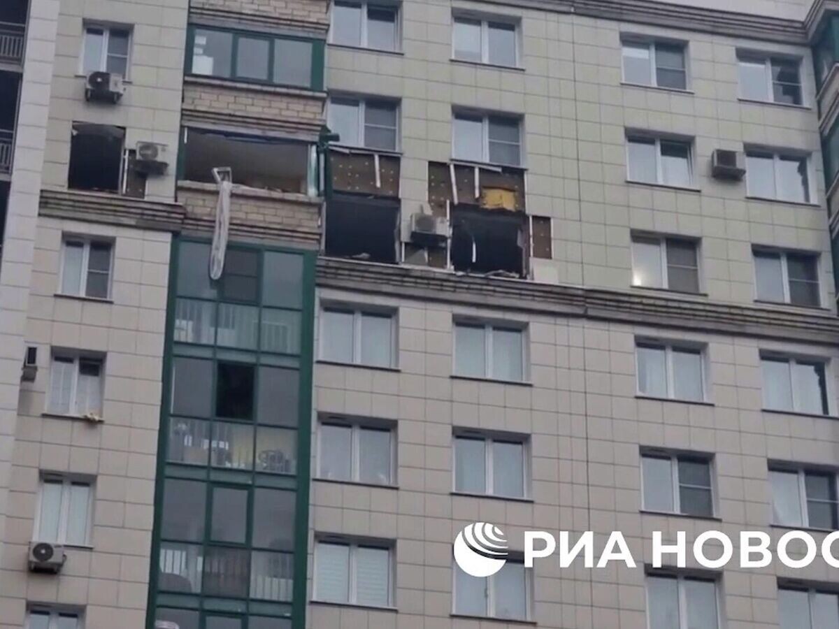    ЖК "Изумрудные холмы" в Красногорске, где от дрона ВСУ пострадали пять человек© РИА Новости