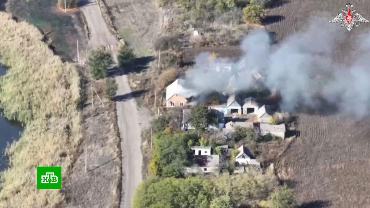    Минобороны РФ показало кадры освобождения днепропетровского села Ивановка