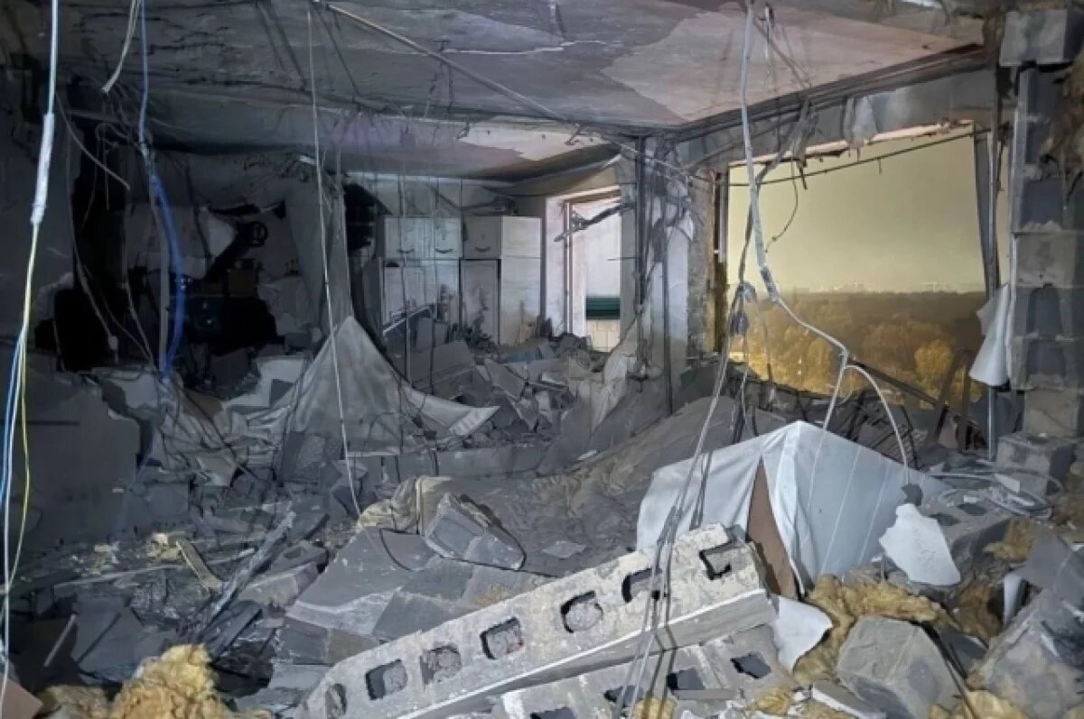    В Красногорске беспилотник влетел в квартиру жилого дома