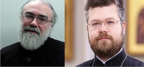 Игумен Петр (Мещеринов) и священник Андрей Дудченко