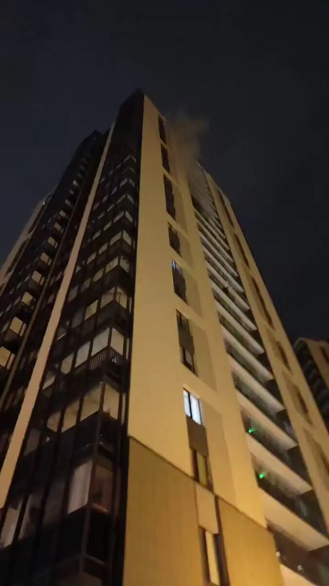    Фото: кадр видео в Telegram-канале «Мегаполис | ДТП и ЧП | Санкт-Петербург | Питер»