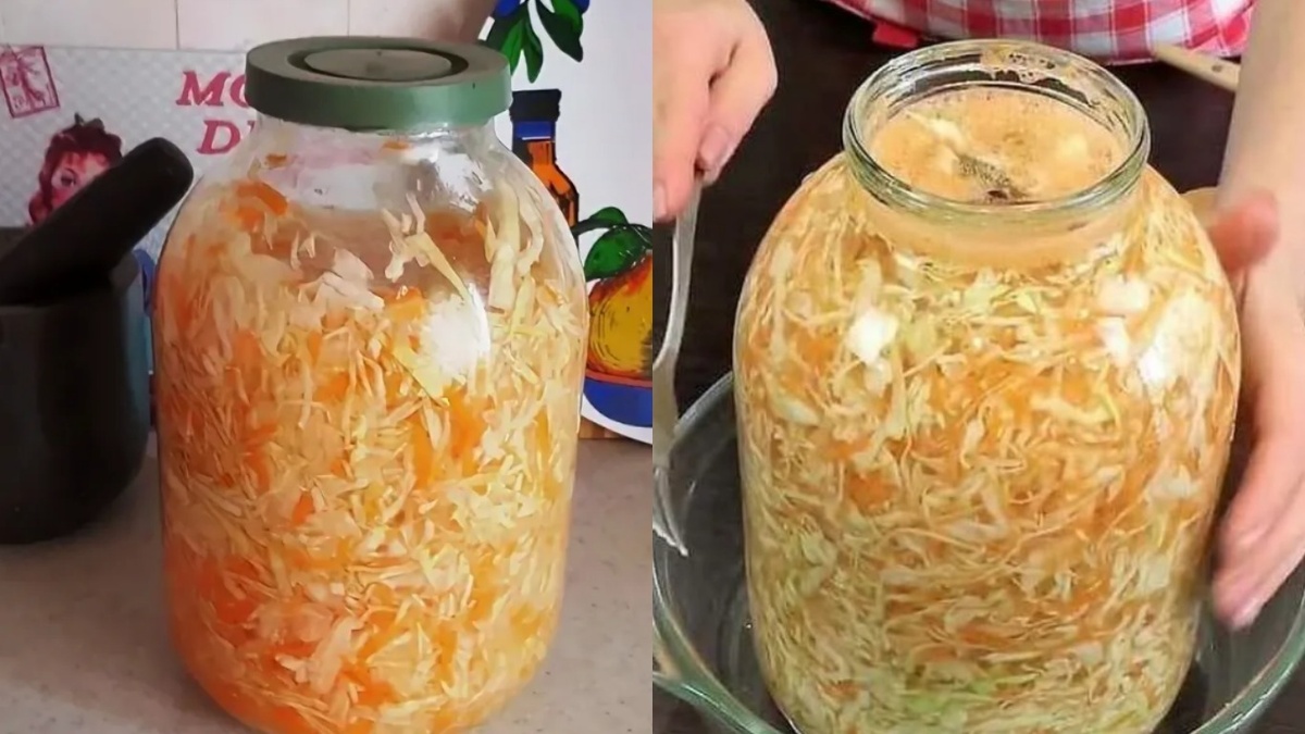 Результат неправильного квашения - продукт непригоден к употреблению