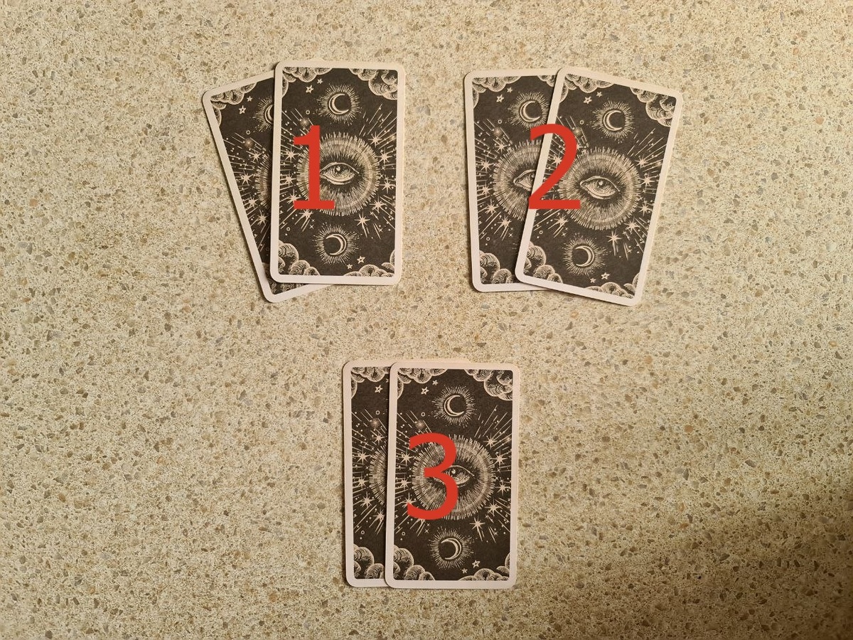 Позиции расклада. Фото автора