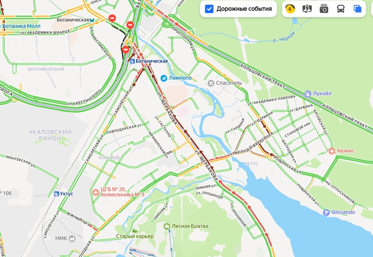 Фото: скрин с сервиса Яндекс. Карты  📷
