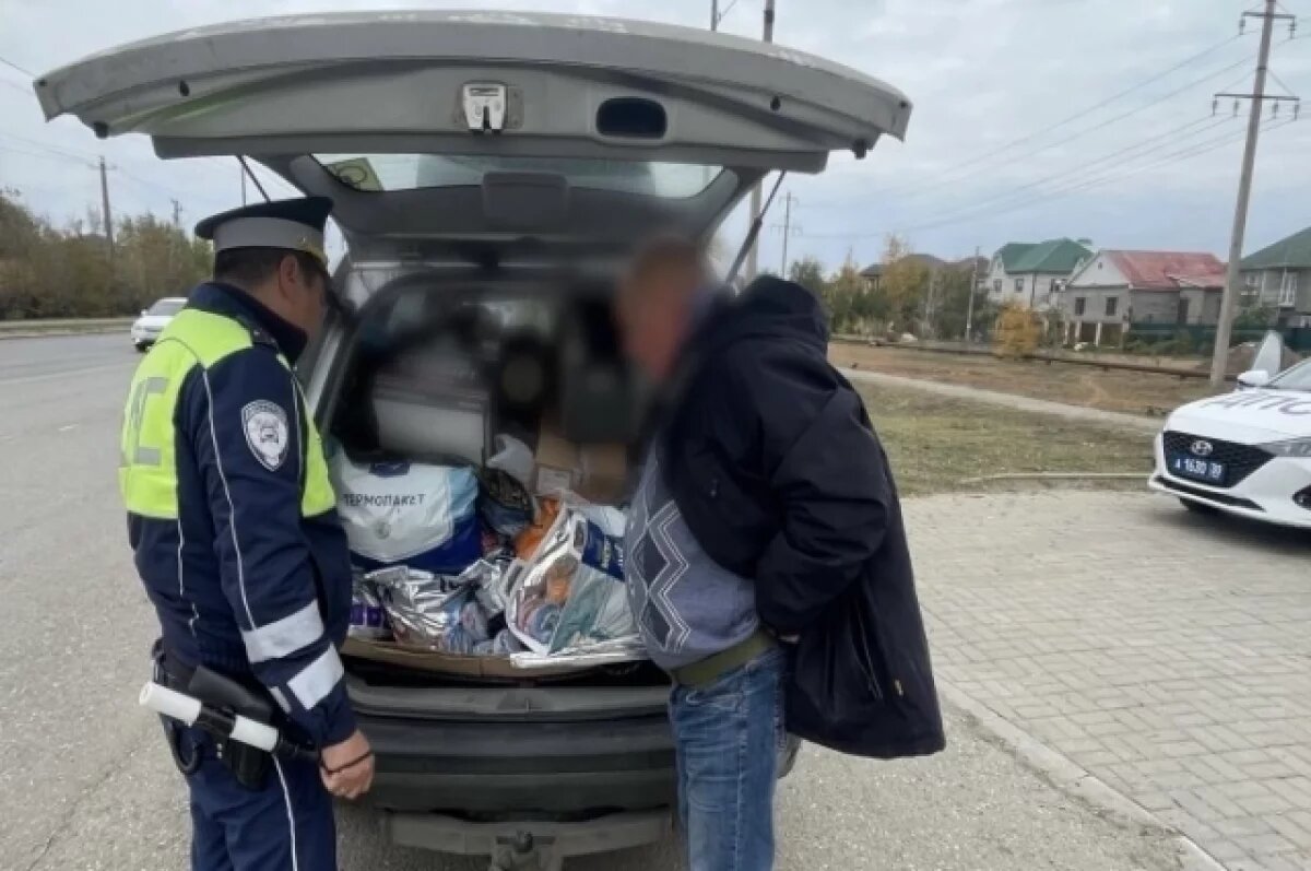    В Астрахани у водителя из Москвы изъяли икру и крупную партию рыбы