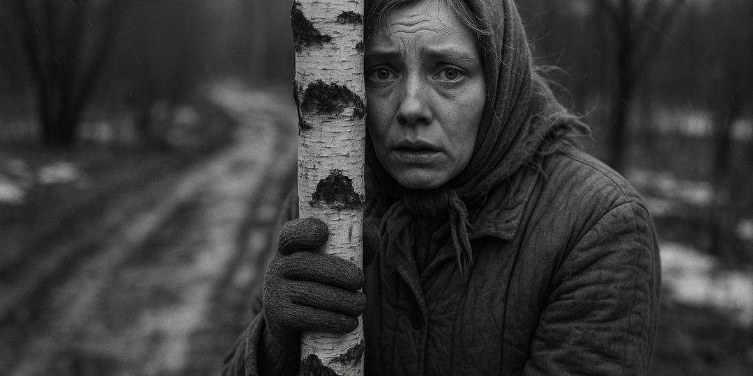 Спрятавшись за берёзой, Зина замерла, когда увидела своего мужа с другой женщиной