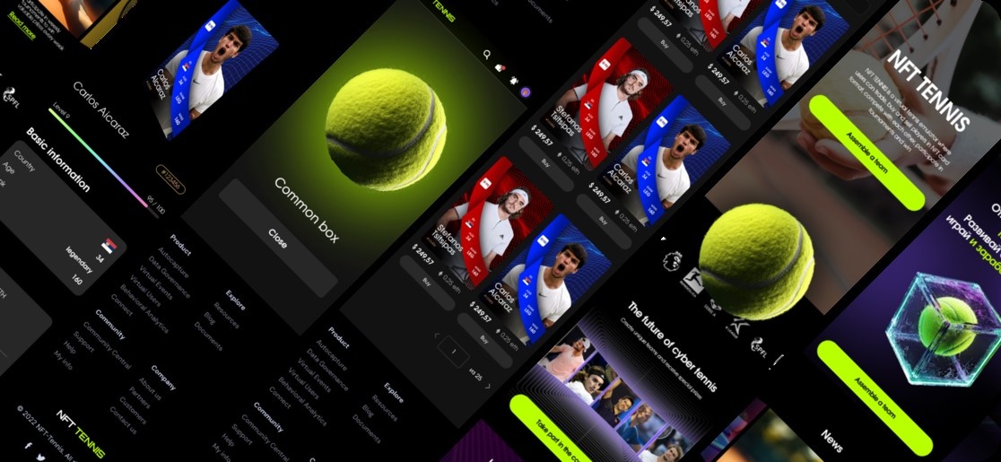 Сайт nft-tennis.com