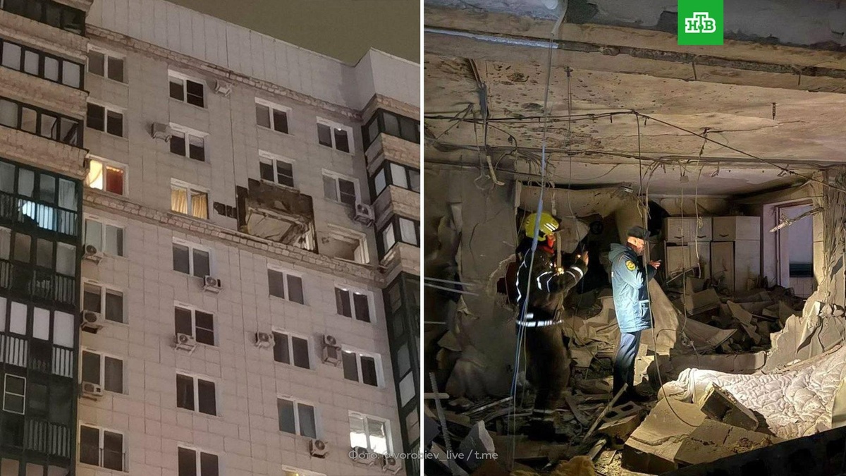    Взрыв и пожар произошли в доме в подмосковном Красногорске, есть пострадавшие