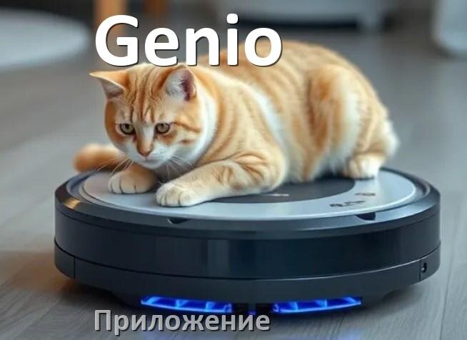 
Приложение для робота пылесоса Genio на iPhone и Android для подключения, управления, настройки