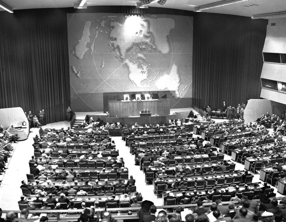 Первая Генеральная Ассамблея ООН 1946 год