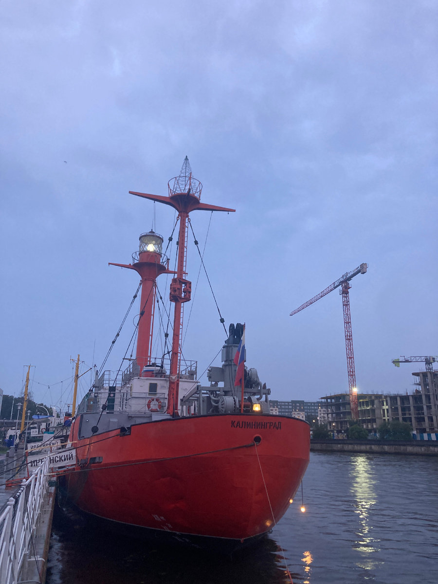 Плавучий маяк Ирбенский