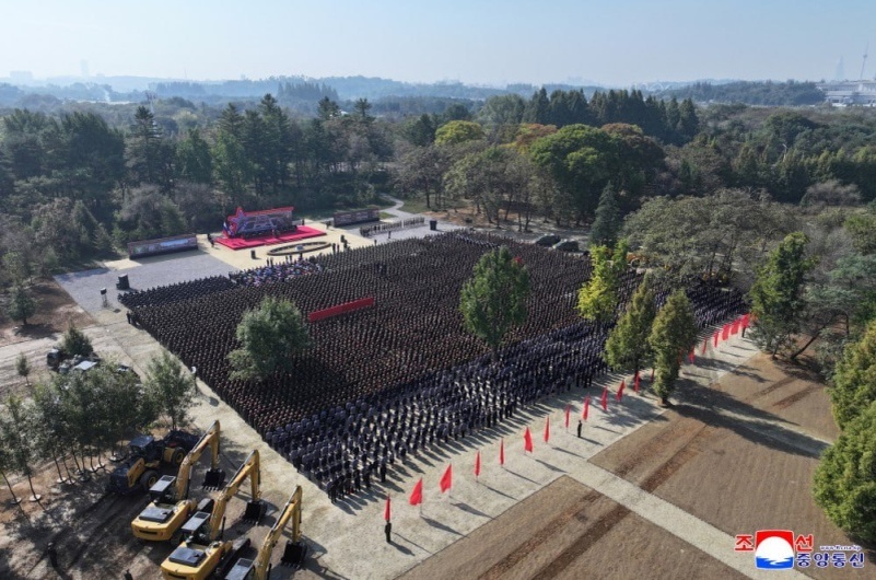    В КНДР заложили мемориал погибшим на войне