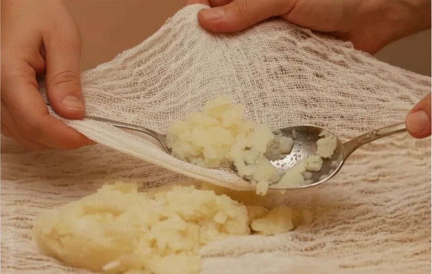 Картофельный компресс