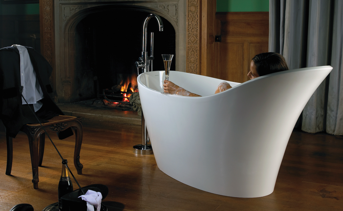 Ванна Amalfi 163, белая