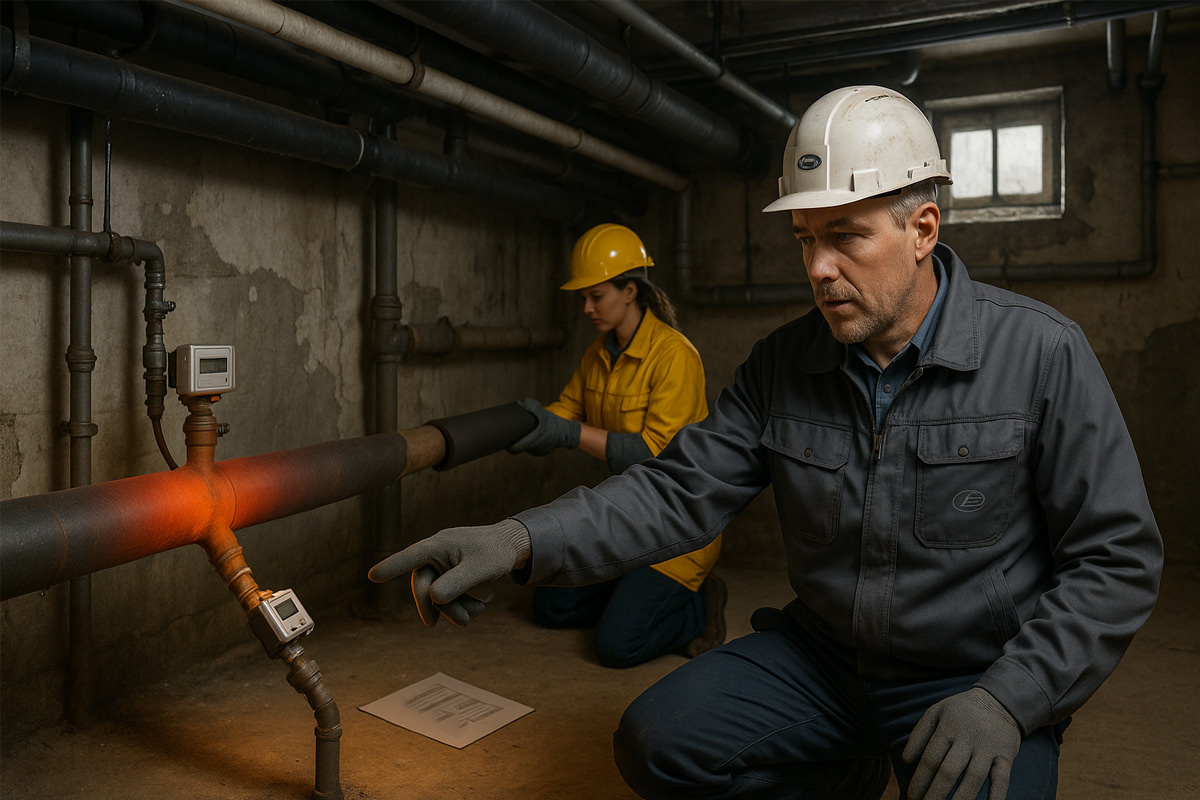 Тепловые потери при отсутствии теплоизоляции