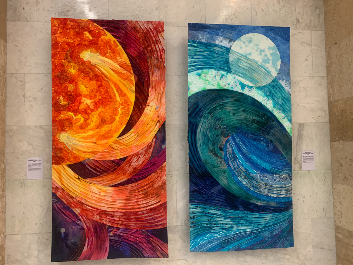 Ирина Воронина "Гармония стихий. Огонь" и "Гармония стихий. Вода" 