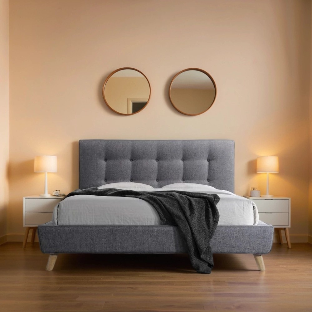 Кровать Signal SEVILLA (серый) 140/200