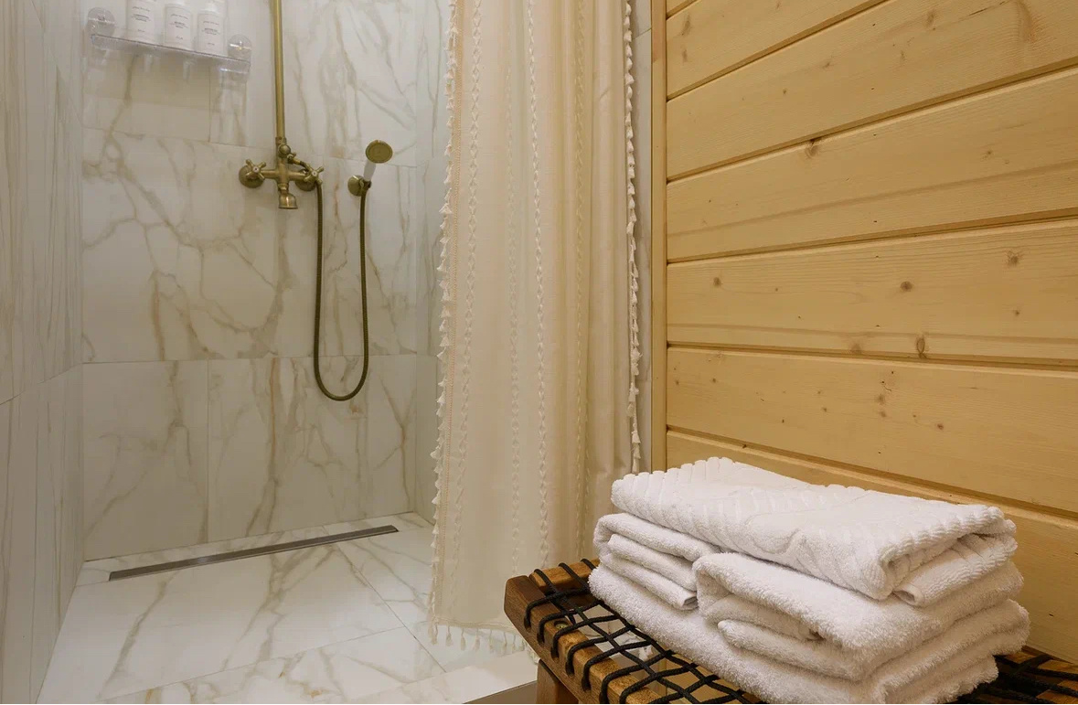 Санузел в одном из моих проектов, домик в Туле 