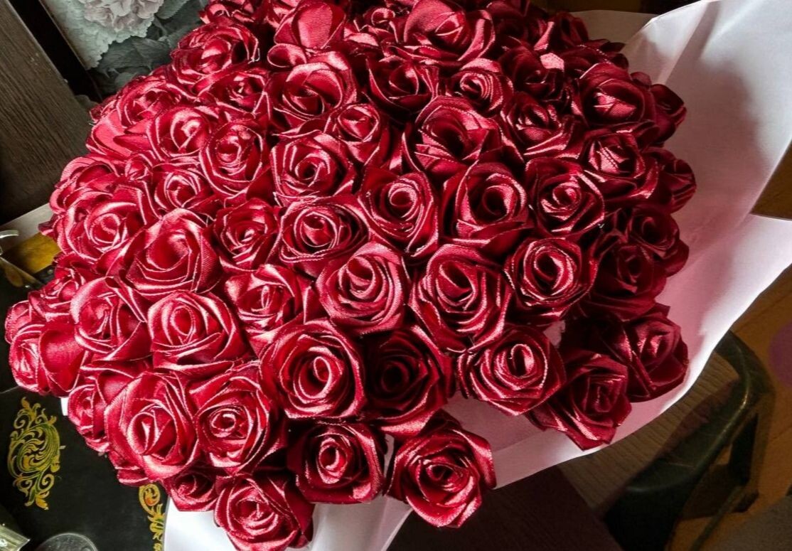 Готовый букет 101 роза