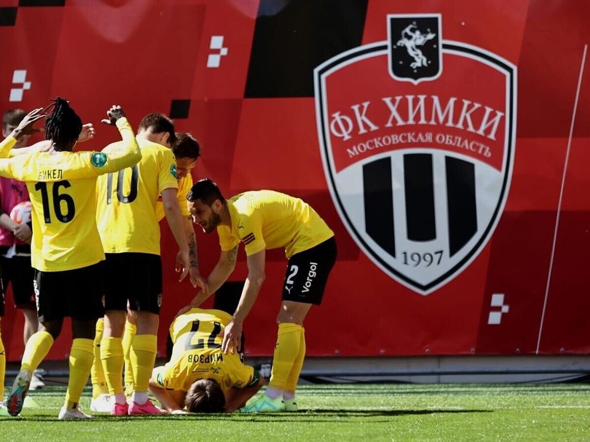    Футболисты клуба "Химки"© Фото : Пресс-служба ФК "Химки"
