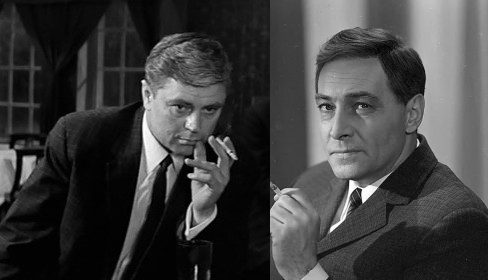 Коллаж кадров из советских фильмов Саввы Кулиша «Мертвый сезон» и Татьяны Лиозновой «17 мгновений весны»