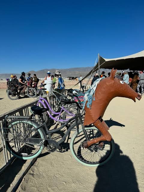 Разнообразие велосипедов поражает.