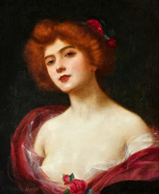 Художник Эбби Алстон. Данный портрет не является портретом Анны Монс 