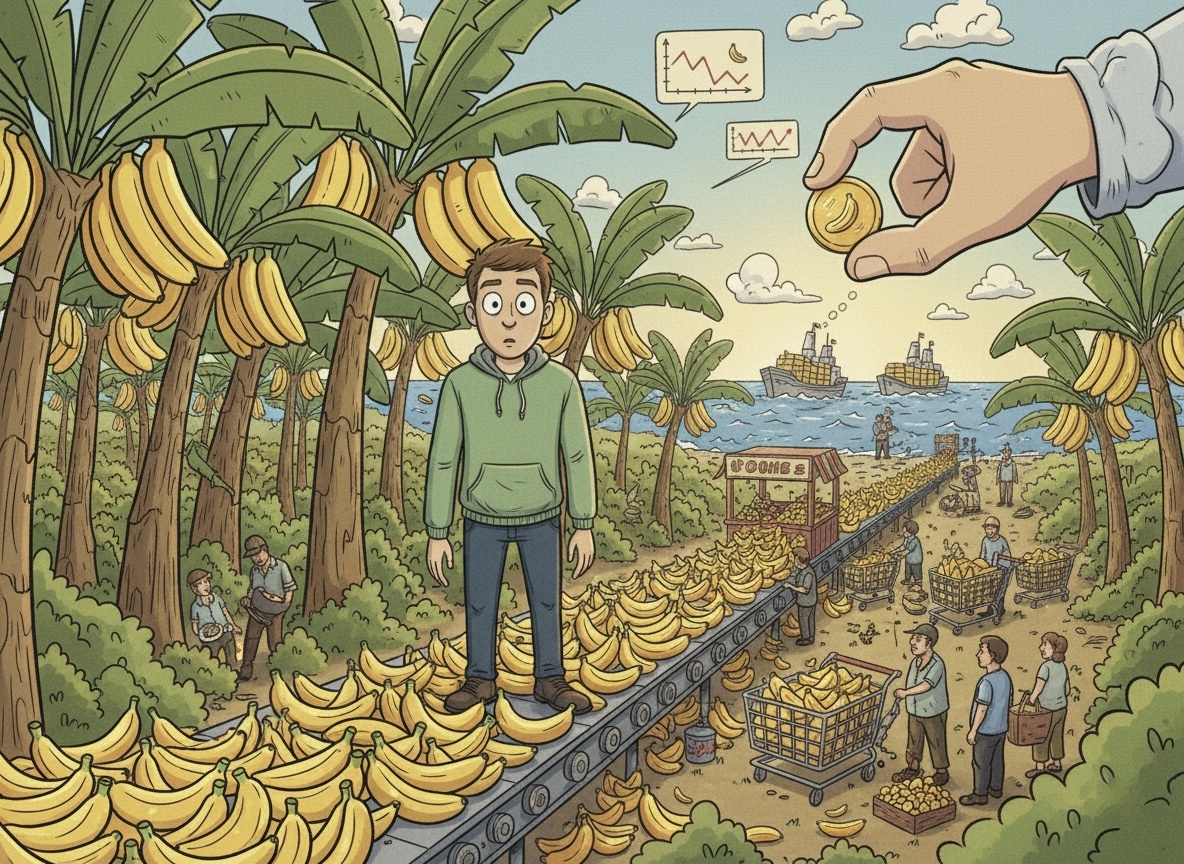 Экономика банана: как самый популярный продукт в мире остается таким дешевым
