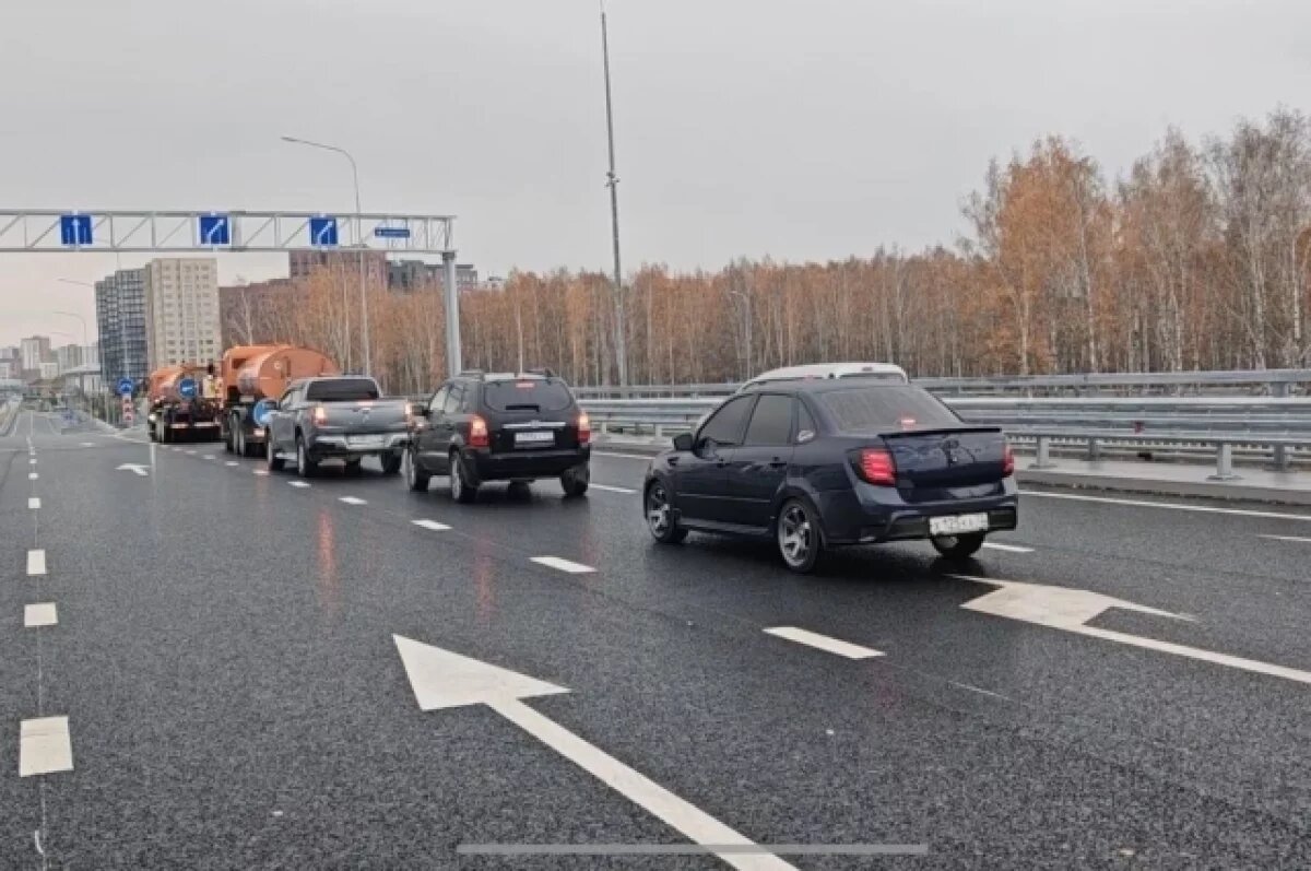    В Тюмени открыли движение по новой развязке на Московском тракте