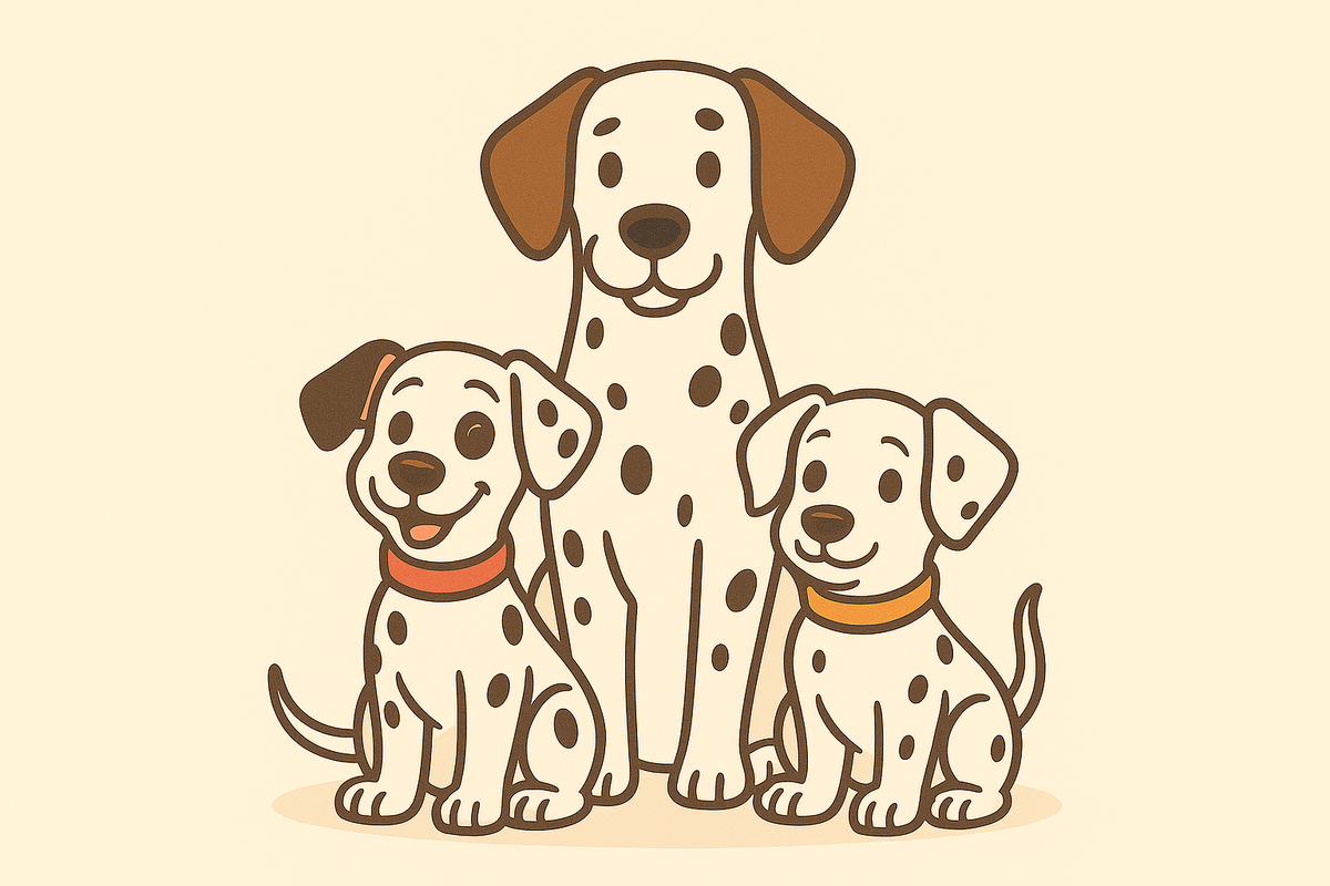 Далматинцы с их знаменитыми пятнышками и добрыми глазами. Смотришь на них и сразу хочется пересмотреть мультик 