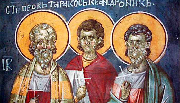Мученики Пров, Тарах, Андроник. Фото: tatmitropolia.ru