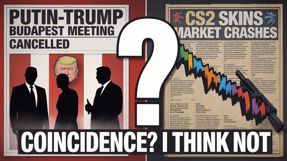 Отмена встречи Путина и Трампа и обвал рынка скинов CS2: совпадение? не думаю