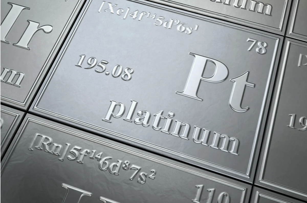Фото: Forbes/ Платина в таблице Менделеева