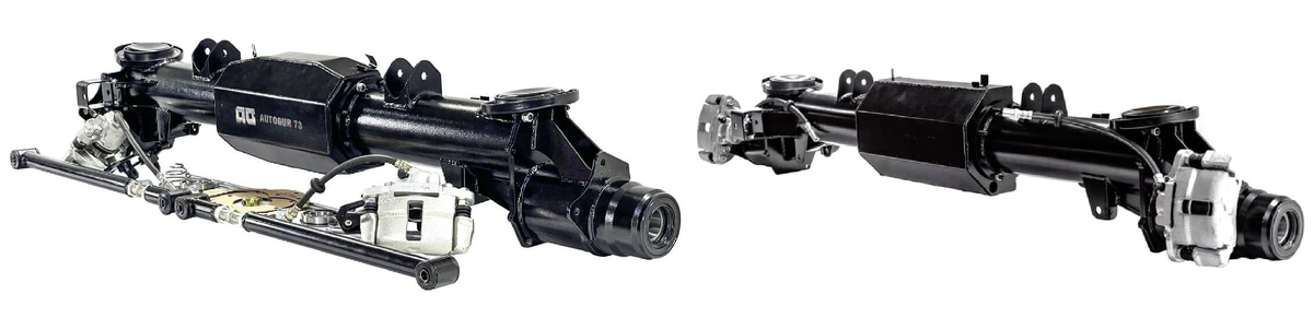 портальный задний мост на ниву