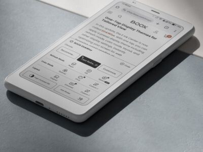    Boox представила электронную книгу-смартфон и гибридный планшет с цветными E-Ink экранами