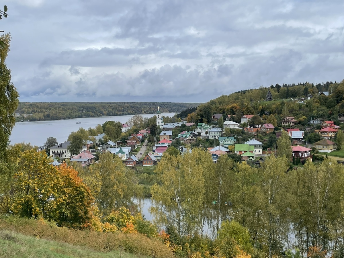 Террасы Плёса. Фото из личного архива.