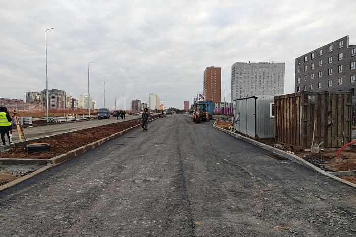    Новый строящийся участок улицы Анжелия Михеева в Кирове будет готов к 15 ноября