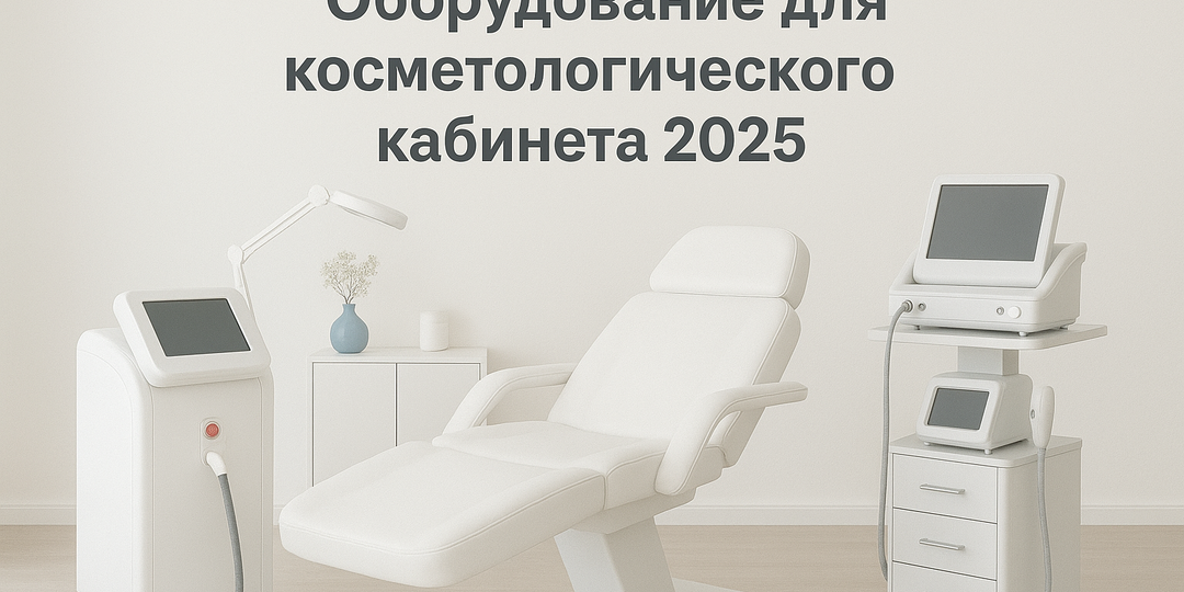 Оборудование для косметологического кабинета 2025: что действительно нужно, а без чего можно обойтись