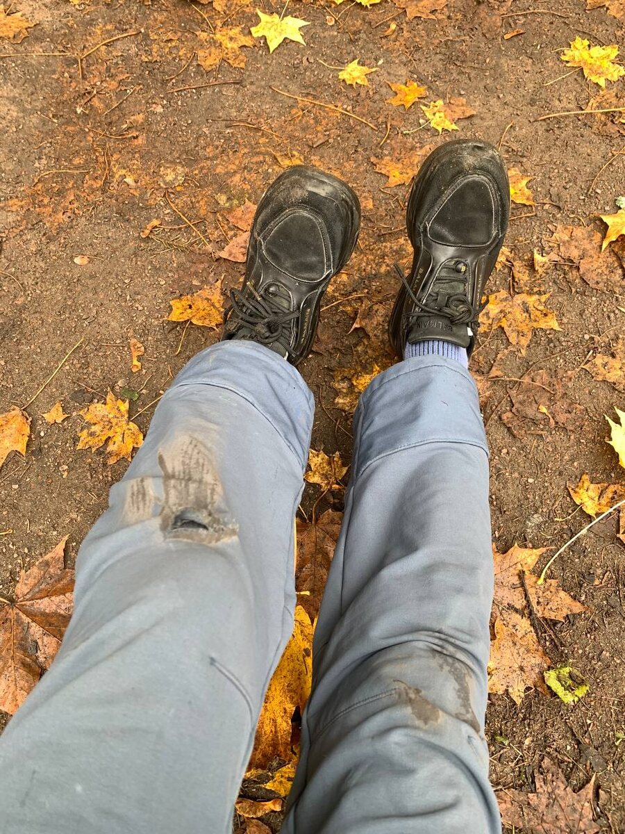 Фото сделано после того самого падения