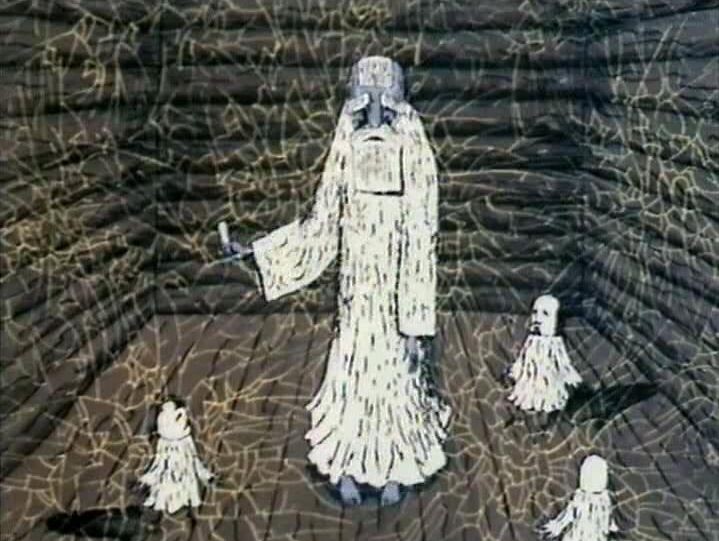 Кадр из мультфильма "Потец"