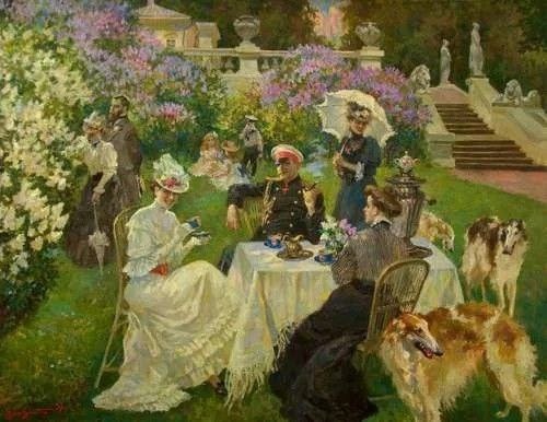 В. Первунинский "Пикник", фотография из открытых источников Яндекса