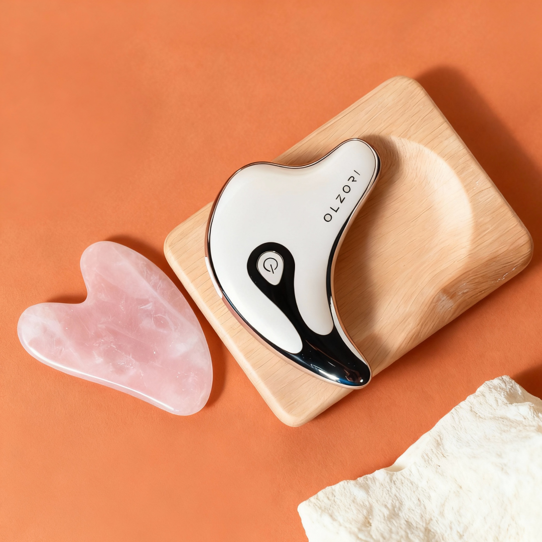 Классический камень гуаша vs микротоковый массажер гуаша D-LIFT