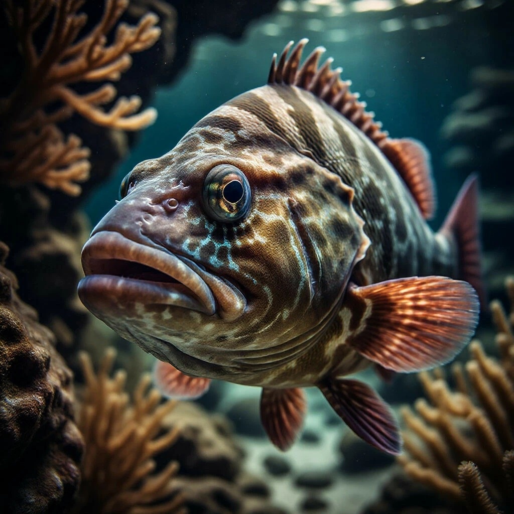 Старый групер Генри