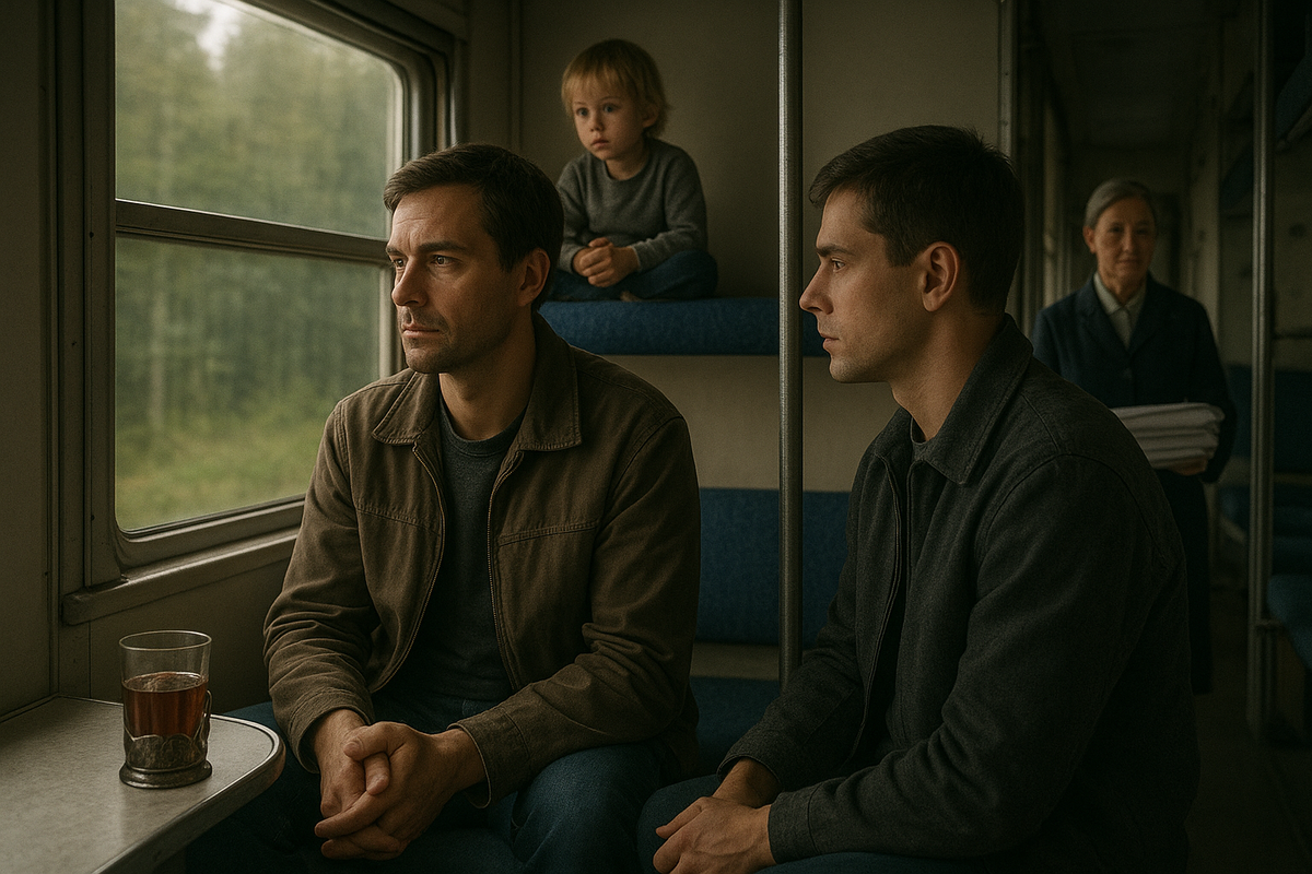 Когда поезд говорит «Зачем?»: Мистическая встреча в плацкартном вагон