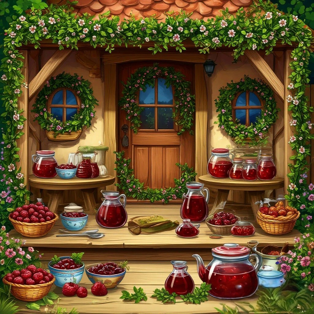 Варенье и компоты.