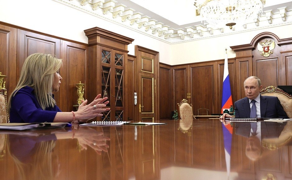    Об этом сообщает информагентство "Вологда Регион" со ссылкой на пресс-службу Кремля.