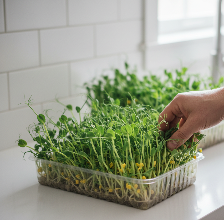 Микрозелень горошка