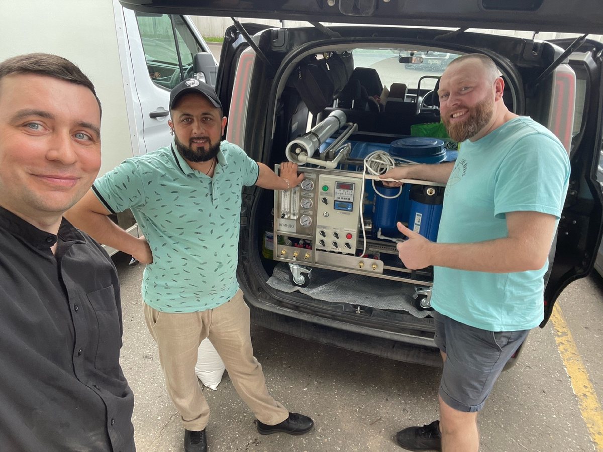 Запуск службы мойки фасадов в Москве на оборудовании КЛИНДО